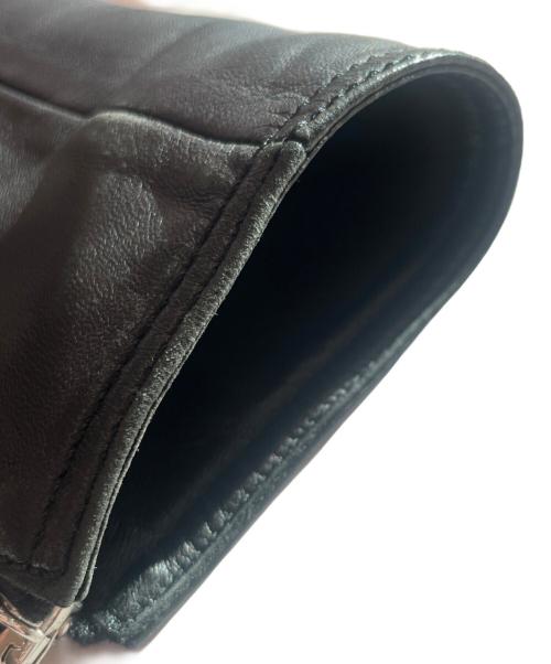 LOEWE（ロエベ）LOEWE (ロエベ) ダブル ライダースジャケット ブラック サイズ:50の古着・服飾アイテム