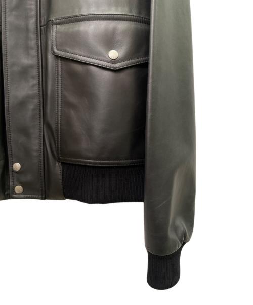LOEWE（ロエベ）LOEWE (ロエベ) シアリングアビエーター ジャケット ブラック サイズ:50の古着・服飾アイテム