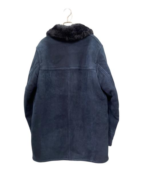 JIL SANDER（ジルサンダー）JIL SANDER (ジルサンダー) ムートンコート ネイビー サイズ:46の古着・服飾アイテム