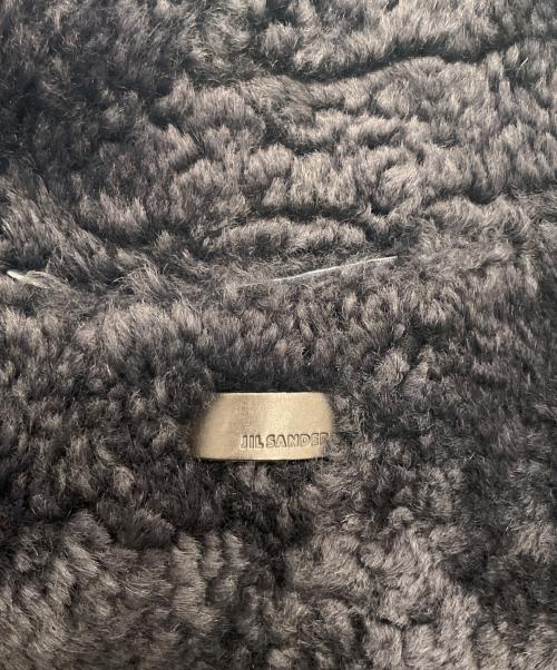 JIL SANDER（ジルサンダー）JIL SANDER (ジルサンダー) ムートンコート ネイビー サイズ:46の古着・服飾アイテム