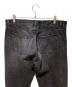 中古・古着 Saint Laurent Paris (サンローランパリ) ダメージ加工デニムパンツ ブラック サイズ:33：35000円