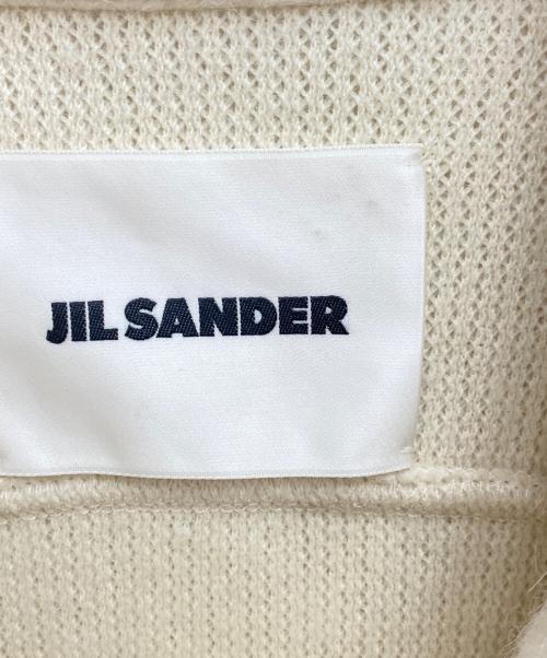 JIL SANDER（ジルサンダー）JIL SANDER (ジルサンダー) ニットシャツジャケット アイボリー サイズ:46の古着・服飾アイテム
