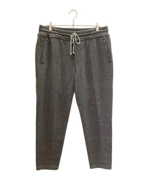 BRUNELLO CUCINELLI（ブルネロクチネリ）BRUNELLO CUCINELLI (ブルネロクチネリ) カシミヤ混 イージーパンツ グレー サイズ:XLの古着・服飾アイテム