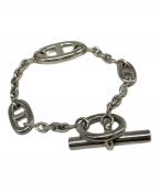 HERMESエルメス）の古着「Chaine d'ancre Farandole Bracelet Standard シェーヌダンクル ファランドール ブレスレット」｜シルバー