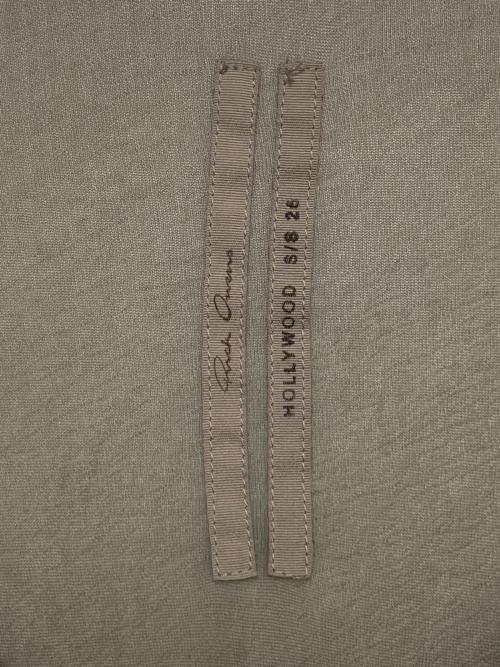 RICK OWENS（リックオウエンス）RICK OWENS (リックオウエンス) オーバーサイズト シースルーカットソー ブラウン サイズ:FREEの古着・服飾アイテム