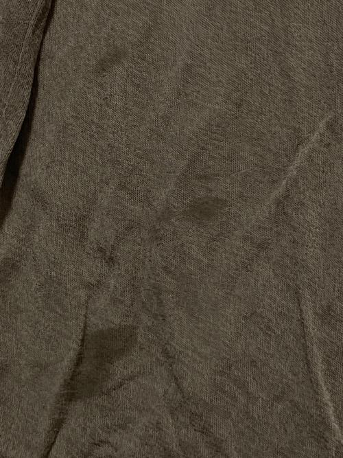 RICK OWENS（リックオウエンス）RICK OWENS (リックオウエンス) オーバーサイズト シースルーカットソー ブラウン サイズ:FREEの古着・服飾アイテム