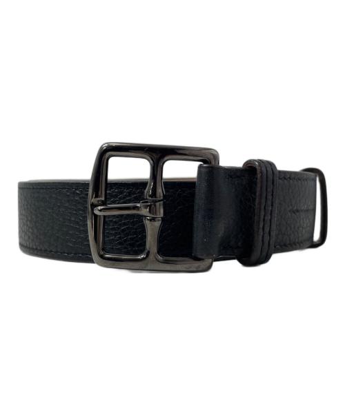 HERMES（エルメス）HERMES (エルメス) エトリヴィエールベルト ブラック サイズ:90の古着・服飾アイテム