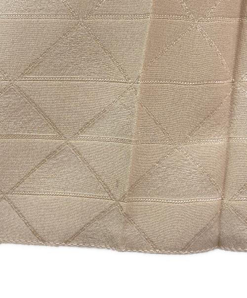 PRADA（プラダ）PRADA (プラダ) シルクスカート ベージュ サイズ:40の古着・服飾アイテム