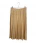 PRADA（プラダ）の古着「シルクスカート」｜ベージュ