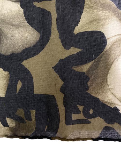 LOUIS VUITTON（ルイ ヴィトン）LOUIS VUITTON (ルイ ヴィトン) 総柄シルクストール カーキの古着・服飾アイテム