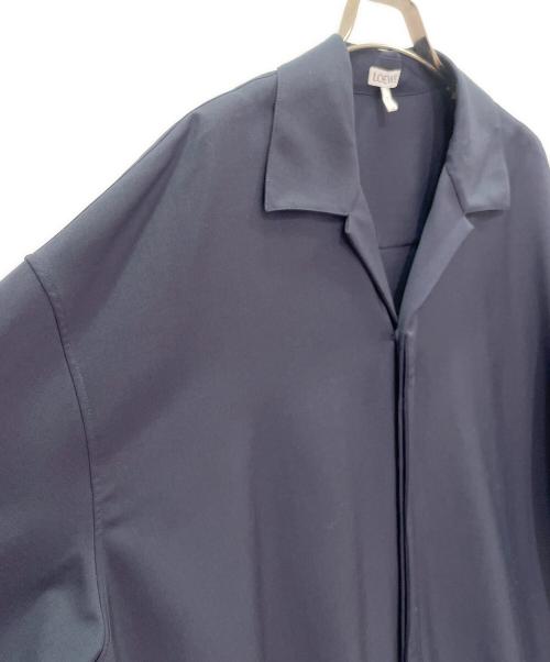 LOEWE（ロエベ）LOEWE (ロエベ) SHORT SLEEVE SHIRT ネイビー サイズ:39の古着・服飾アイテム