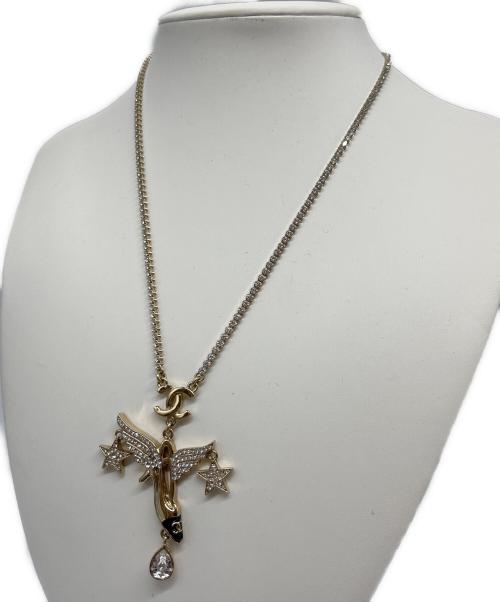 CHANEL（シャネル）CHANEL (シャネル) パンプスモチーフ ビジューネックレスの古着・服飾アイテム