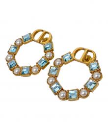 Christian Dior（クリスチャン ディオール）の古着「PETIT CD ピアス」