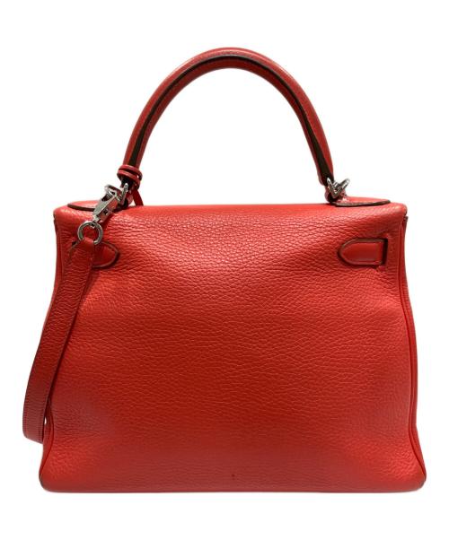 HERMES（エルメス）HERMES (エルメス) ケリー28 内縫い/シルバー金具/トリヨンクレマンス/☐P刻印 ブーゲンビリア サイズ:28の古着・服飾アイテム