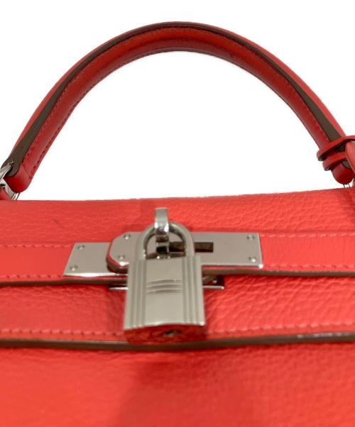 HERMES（エルメス）HERMES (エルメス) ケリー28 内縫い/シルバー金具/トリヨンクレマンス/☐P刻印 ブーゲンビリア サイズ:28の古着・服飾アイテム