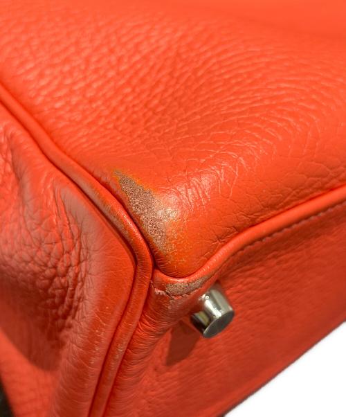 HERMES（エルメス）HERMES (エルメス) ケリー28 内縫い/シルバー金具/トリヨンクレマンス/☐P刻印 ブーゲンビリア サイズ:28の古着・服飾アイテム