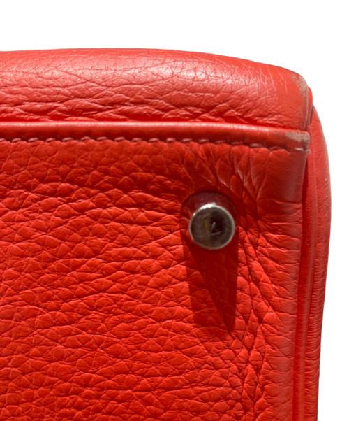 HERMES（エルメス）HERMES (エルメス) ケリー28 内縫い/シルバー金具/トリヨンクレマンス/☐P刻印 ブーゲンビリア サイズ:28の古着・服飾アイテム