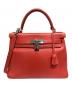 HERMES（エルメス）の古着「ケリー28 内縫い/シルバー金具/トリヨンクレマンス/☐P刻印」｜ブーゲンビリア