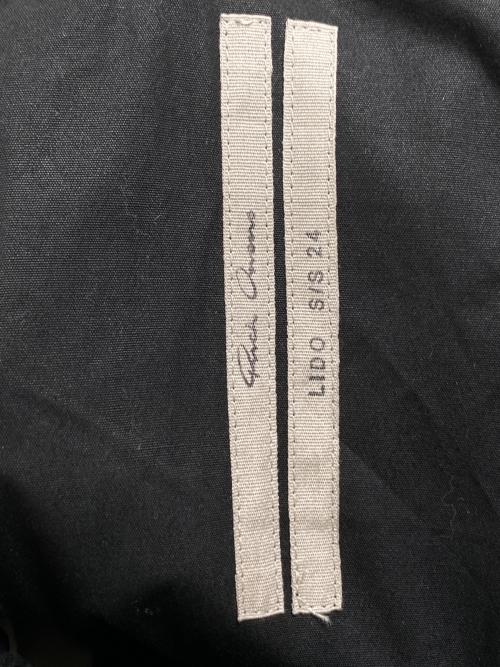 RICK OWENS（リックオウエンス）RICK OWENS (リックオウエンス) ドロップドクロッチカーゴパンツ ブラック サイズ:48の古着・服飾アイテム