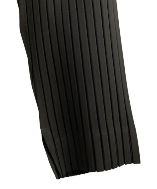 ISSEY MIYAKE（イッセイミヤケ）ISSEY MIYAKE (イッセイミヤケ) プリーツジャケット ブラック サイズ:2の古着・服飾アイテム