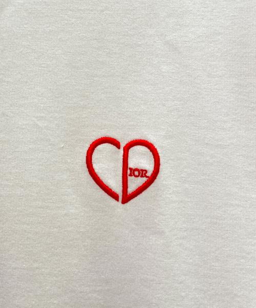 DIOR HOMME（ディオール オム）DIOR HOMME (ディオール オム) CD Heart Tee Tシャツ ホワイト サイズ:Mの古着・服飾アイテム