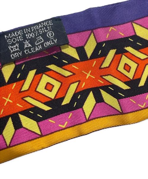 HERMES（エルメス）HERMES (エルメス) ツィリー  Belles du Mexique 美しいメキシコ マルチカラーの古着・服飾アイテム