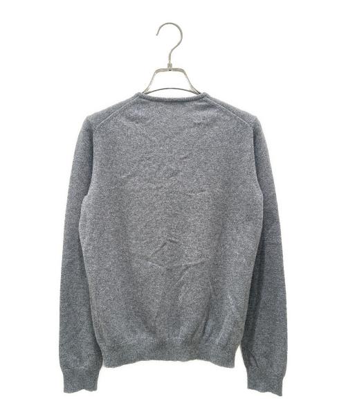 DRAWER（ドゥロワー）DRAWER (ドゥロワー) カシミヤニットカーディガン ライトグレー サイズ:1の古着・服飾アイテム