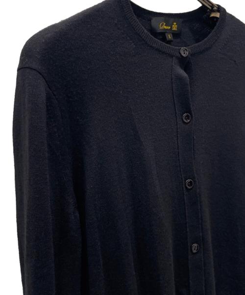 DRAWER（ドゥロワー）DRAWER (ドゥロワー) レース切替カーディガン ブラック サイズ:1の古着・服飾アイテム