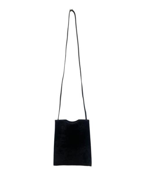HERMES（エルメス）HERMES (エルメス) オニメトゥヌ/ヌバックショルダーバッグ ブラック サイズ:16の古着・服飾アイテム