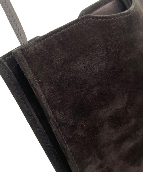 HERMES（エルメス）HERMES (エルメス) オニメトゥヌ/ヌバックショルダーバッグ ブラック サイズ:16の古着・服飾アイテム