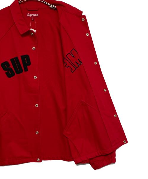 SUPREME（シュプリーム）SUPREME (シュプリーム) Arc Denim Coaches Jacket レッド サイズ:XLの古着・服飾アイテム