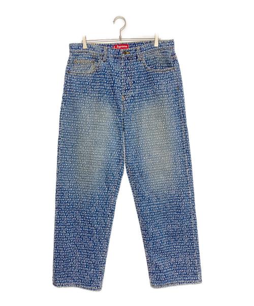 SUPREME（シュプリーム）SUPREME (シュプリーム) FUCK Stitch Loose Fit Jean インディゴ サイズ:34の古着・服飾アイテム
