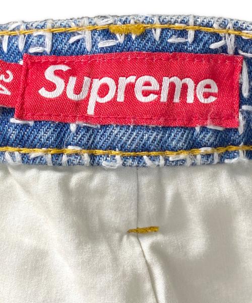 SUPREME（シュプリーム）SUPREME (シュプリーム) FUCK Stitch Loose Fit Jean インディゴ サイズ:34の古着・服飾アイテム