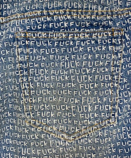 SUPREME（シュプリーム）SUPREME (シュプリーム) FUCK Stitch Loose Fit Jean インディゴ サイズ:34の古着・服飾アイテム