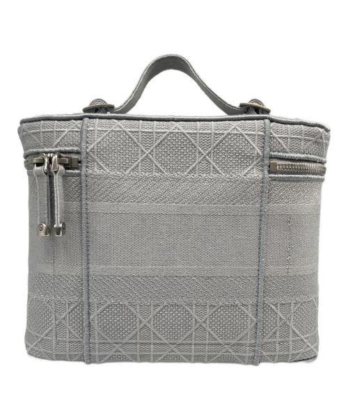 Christian Dior（クリスチャン ディオール）Christian Dior (クリスチャン ディオール) ディーライト バニティバッグ グレーの古着・服飾アイテム