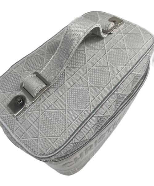 Christian Dior（クリスチャン ディオール）Christian Dior (クリスチャン ディオール) ディーライト バニティバッグ グレーの古着・服飾アイテム