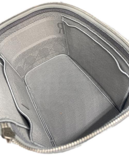 Christian Dior（クリスチャン ディオール）Christian Dior (クリスチャン ディオール) ディーライト バニティバッグ グレーの古着・服飾アイテム