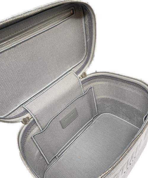 Christian Dior（クリスチャン ディオール）Christian Dior (クリスチャン ディオール) ディーライト バニティバッグ グレーの古着・服飾アイテム