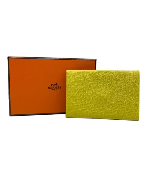 HERMES（エルメス）HERMES (エルメス) カルヴィ デュオ イエロー サイズ:デュオの古着・服飾アイテム