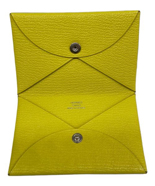 HERMES（エルメス）HERMES (エルメス) カルヴィ デュオ イエロー サイズ:デュオの古着・服飾アイテム