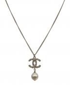 CHANELシャネル）の古着「ココマーク パールデザイン ネックレス」