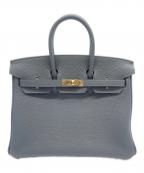 HERMESエルメス）の古着「バーキン 25/ゴールド金具/トゴ/グリミスティ/W刻印」｜グリミスティ