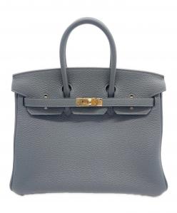 HERMES（エルメス）の古着「バーキン 25/ゴールド金具/トゴ/グリミスティ/W刻印」