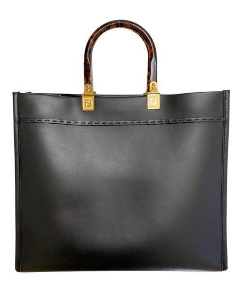 FENDI（フェンディ）FENDI (フェンディ) サンシャイン ミディアム　トートバッグ ブラック サイズ:ミディアムの古着・服飾アイテム