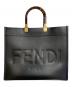 FENDI（フェンディ）の古着「サンシャイン ミディアム　トートバッグ」｜ブラック