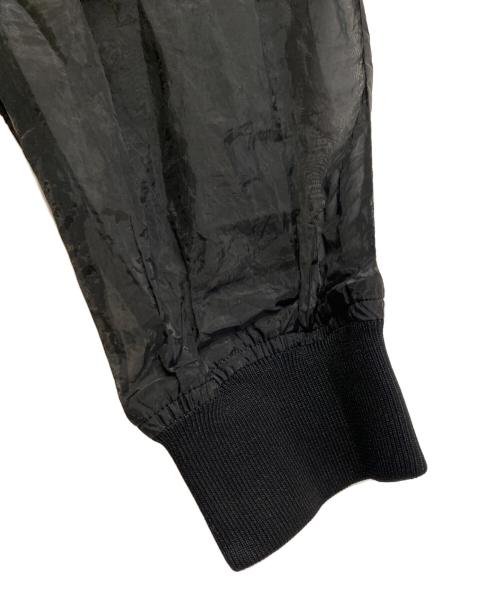 BLACK COMME des GARCONS（ブラックコムデギャルソン）BLACK COMME des GARCONS (ブラックコムデギャルソン) シースルー ロングコート ブラック サイズ:Lの古着・服飾アイテム