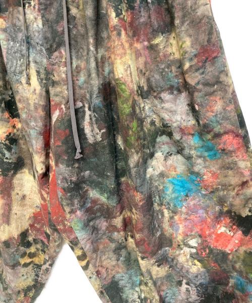 Yohji Yamamoto pour homme（ヨウジヤマモト プールオム）Yohji Yamamoto pour homme (ヨウジヤマモト プールオム) ペイントプリント バルーンパンツ マルチカラー サイズ:2の古着・服飾アイテム