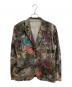 Yohji Yamamoto pour homme（ヨウジヤマモト プールオム）の古着「ペイントプリントテーラードジャケット」｜マルチカラー