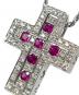中古・古着 DAMIANI (ダミアーニ) ベルエポック クロス ネックレス サイズ:S：240000円