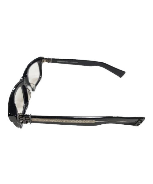 CHROME HEARTS（クロムハーツ）CHROME HEARTS (クロムハーツ) SPLAT-A ブラック×クリア サイズ:55□17-143の古着・服飾アイテム